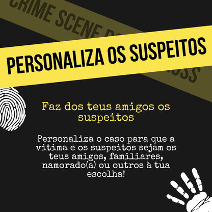 Personaliza um caso misterioso